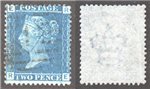 Great Britain Scott 29 Used Plate 8 - RE (P)